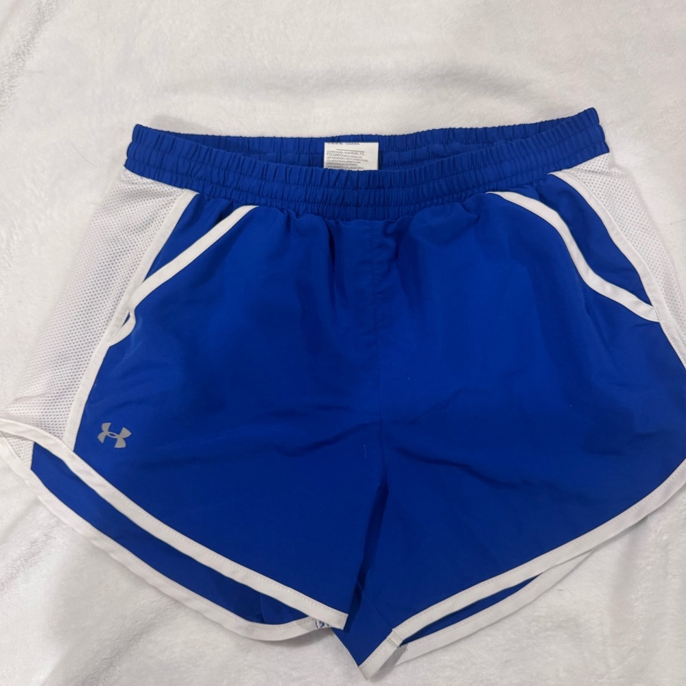 Under Armour Women's Blue Athletic Shorts-S
